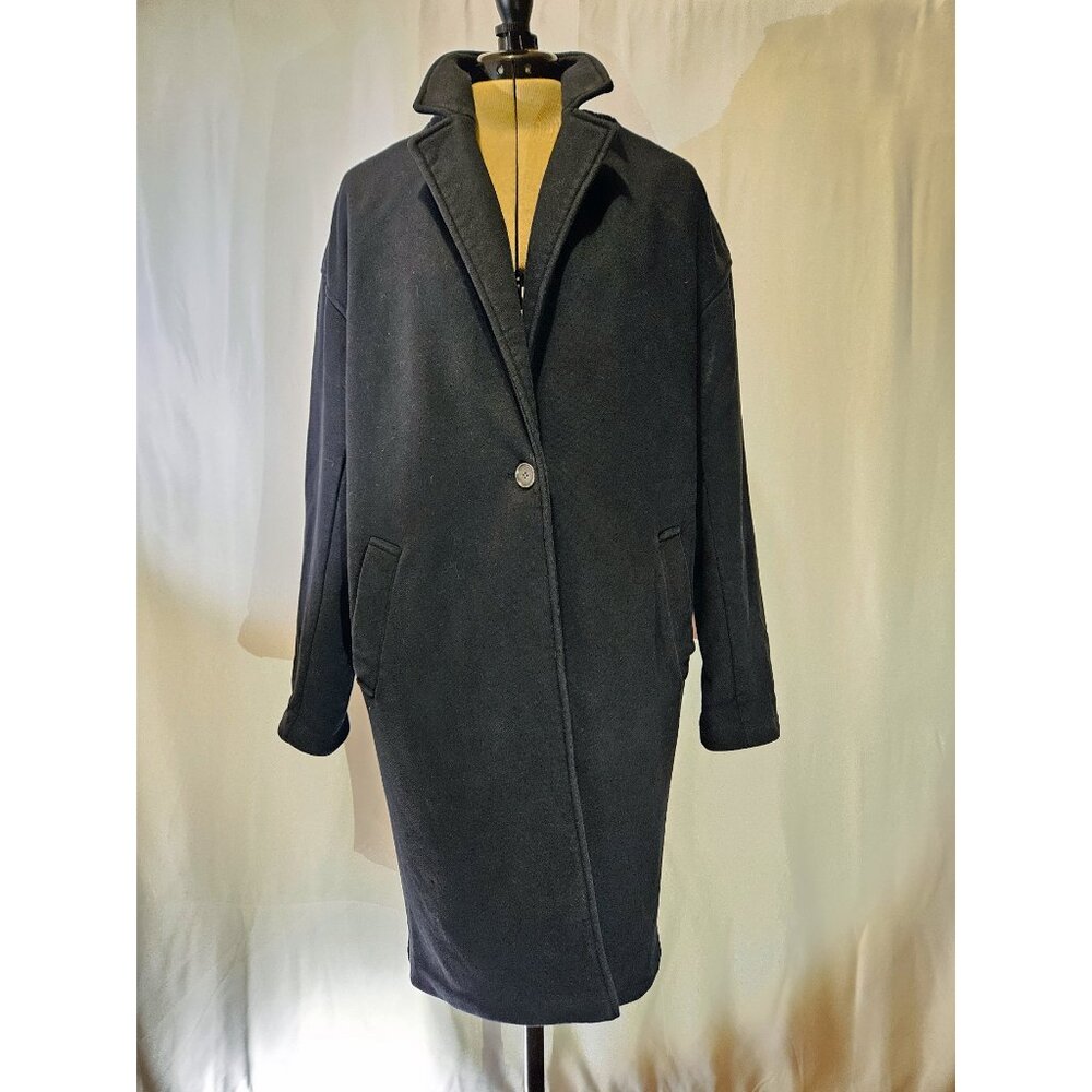 Alo VIP Blazer Trench, Black, Size Medium, Good Used Condition